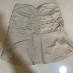 Forever 21 white tennis skirt
